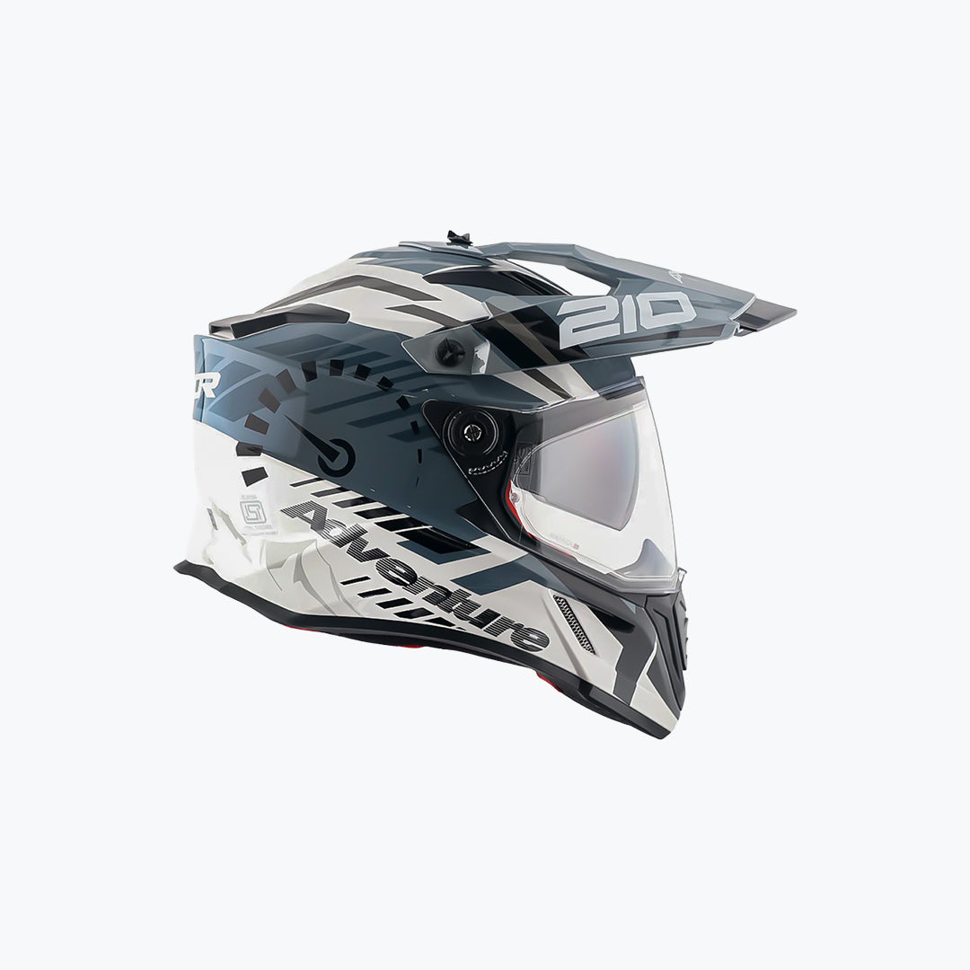 Axor X-Cross Dual Visor Speedometer Off Road Helmet