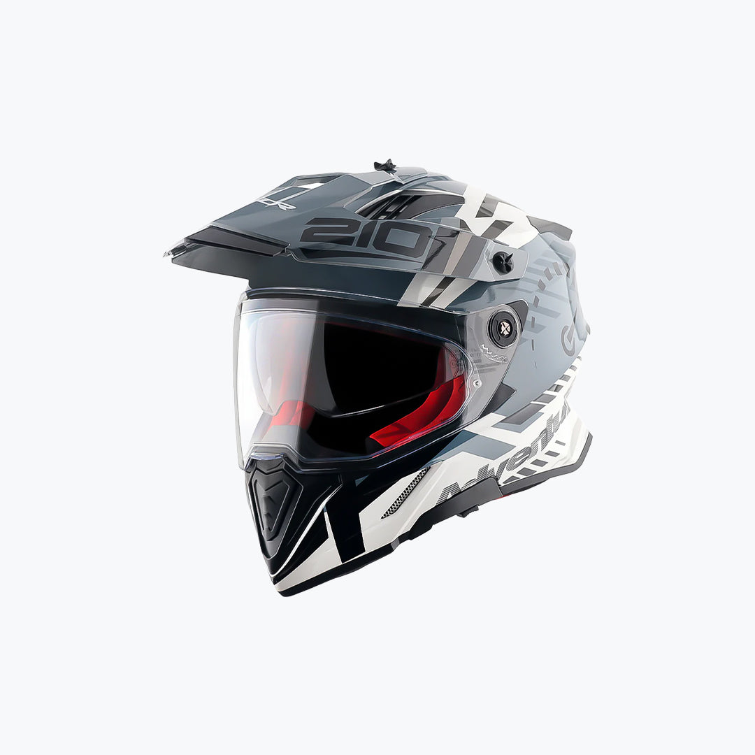 Axor X-Cross Dual Visor Speedometer Off Road Helmet