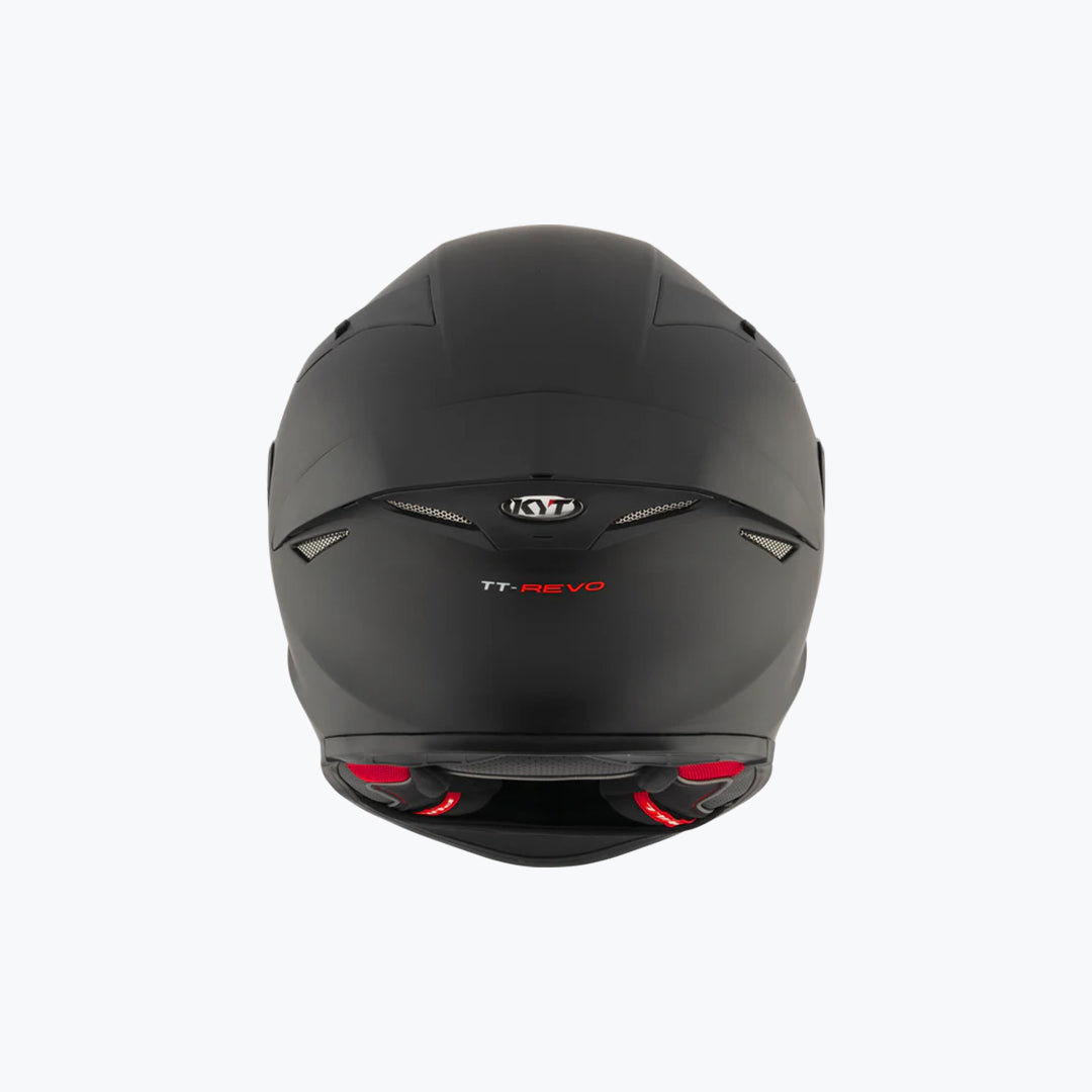 KYT TT-Revo Plain Matt Black Full Face Helmet