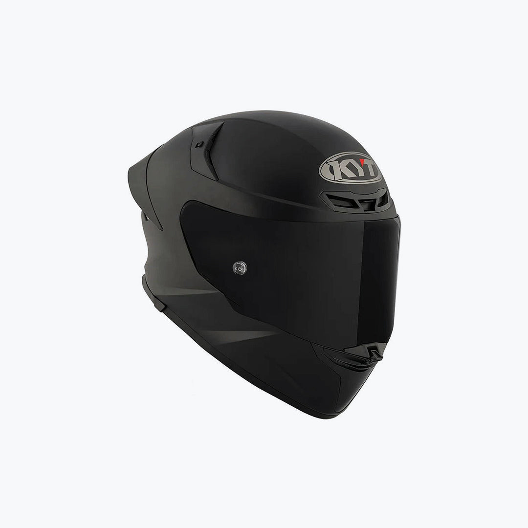 KYT TT-Revo Plain Black Full Face Helmet