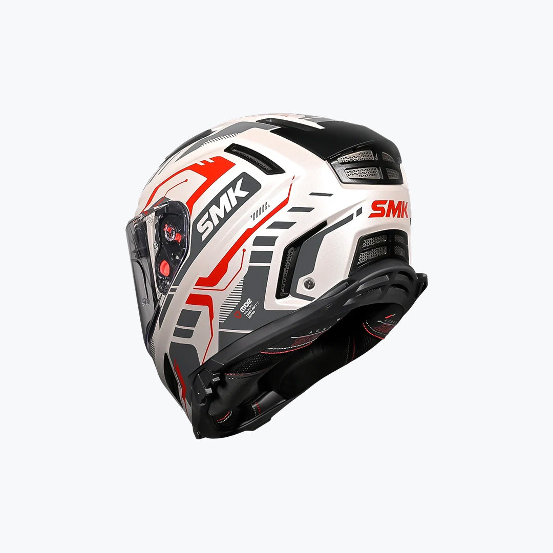 SMK Agnar Tektron GL163 Full Face Motorcycle Helmet