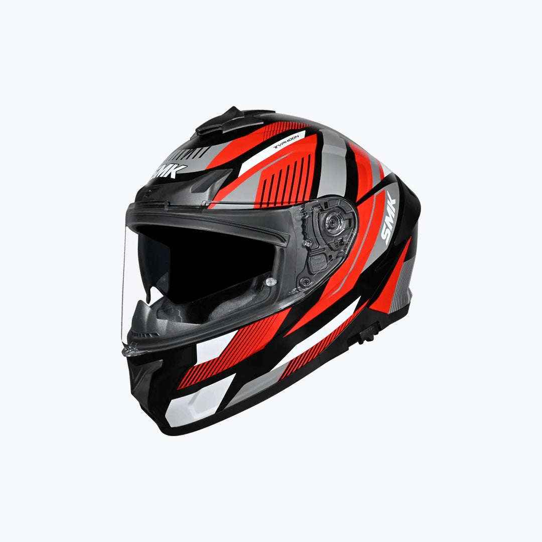 SMK Typhoon S01 Sparko GL236 Black Red Grey XL