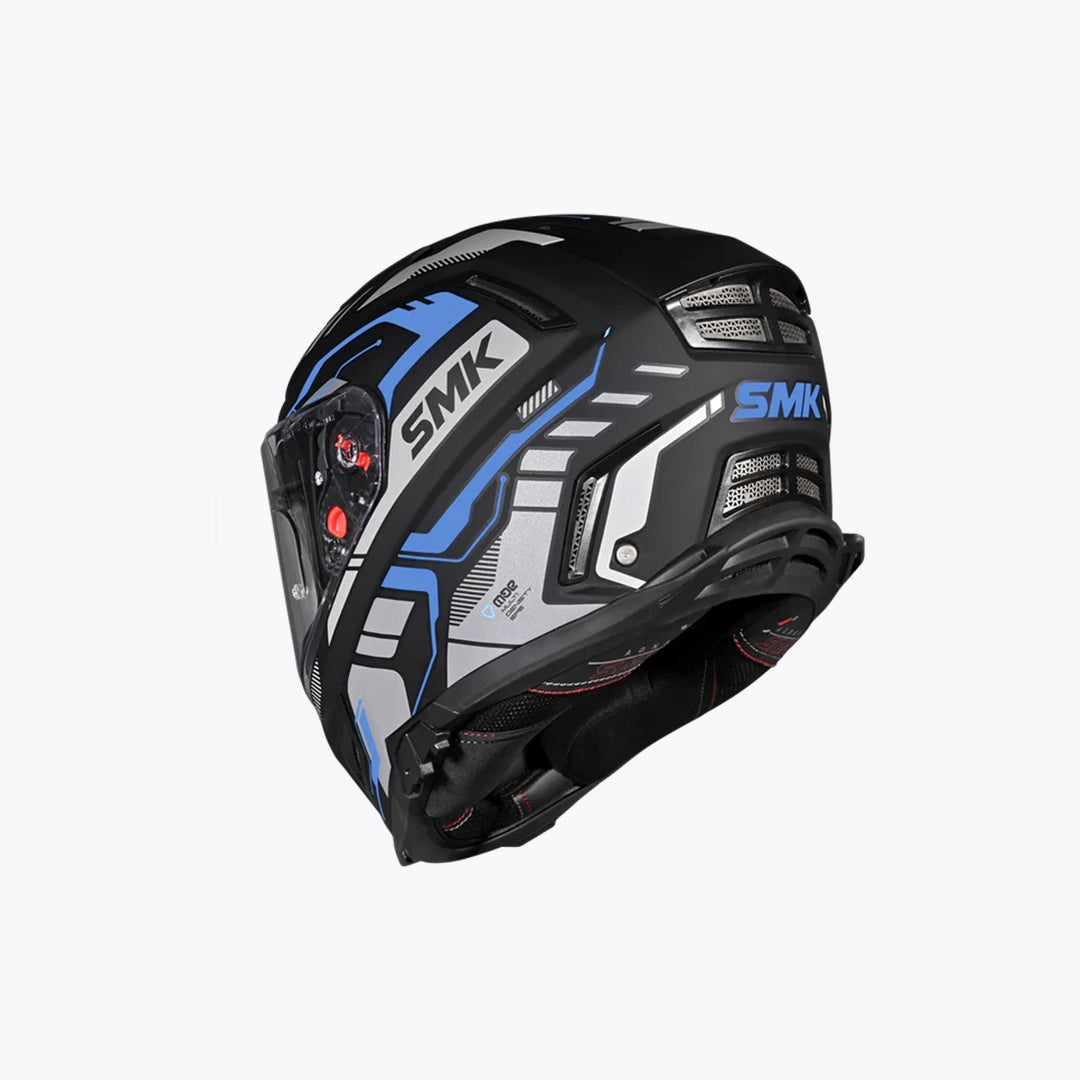 SMK Agnar Tektron GL265 Black Grey Blue L