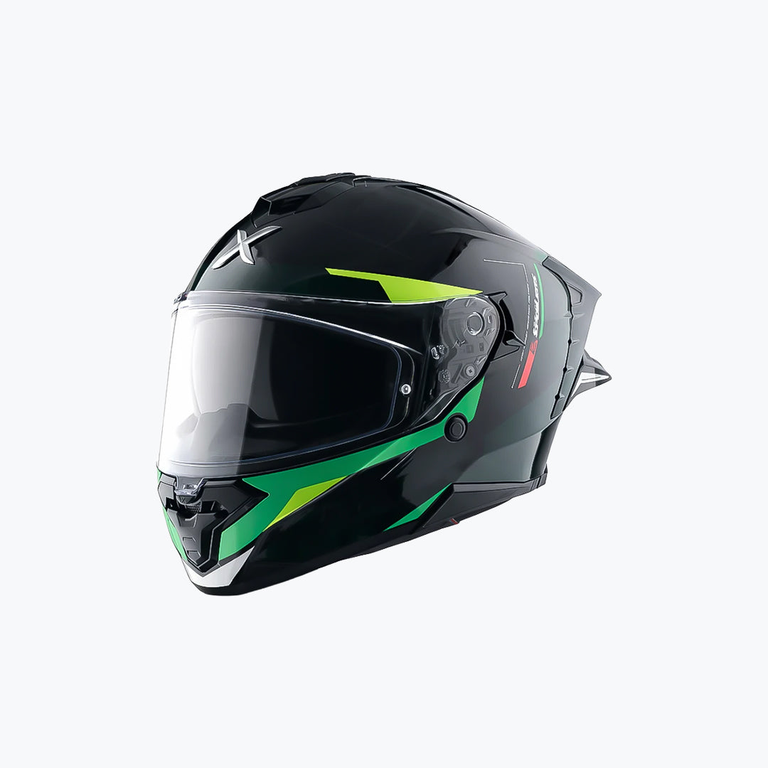 Axor Brutale Kryptic Dual Spoiler Full Face Helmet