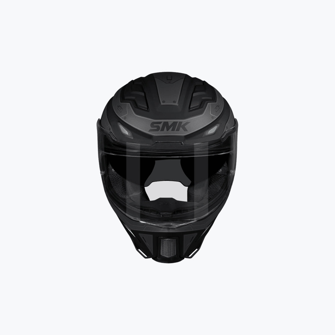 SMK Agnar Cyborg MA266 Full Face Helmet Matt Black Grey Multi Colour Variants
