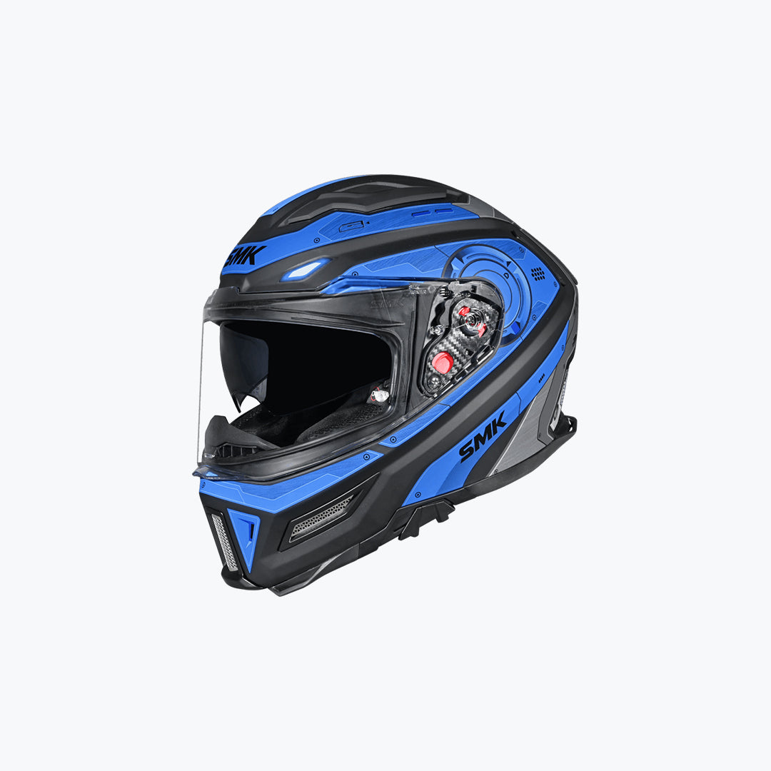 SMK Agnar Cyborg GL265 Full Face Helmet with Multi Colour Variants
