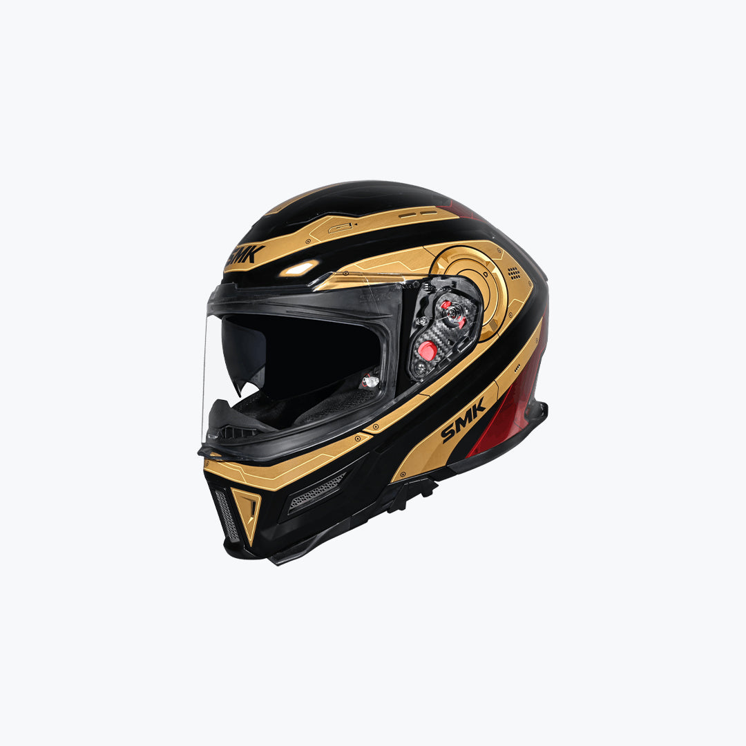 SMK Agnar Cyborg GL265 Full Face Helmet with Multi Colour Variants