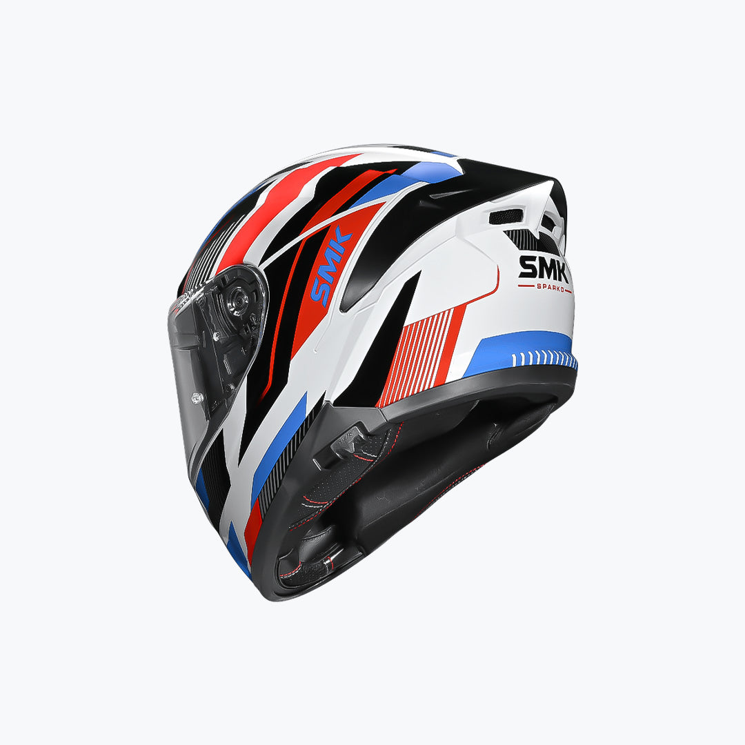 SMK Typhoon Sparko GL135 Full Face Motorcycle Helmet