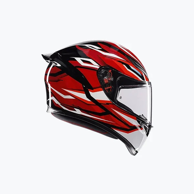 AGV K1 S Lion Black/Red/White ISI Helmet