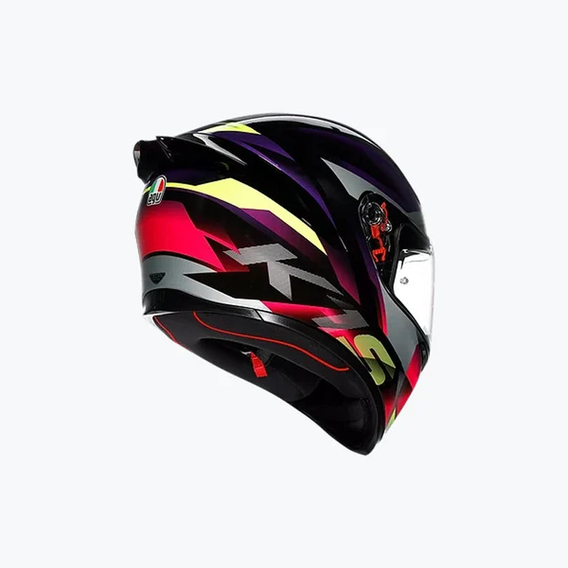 AGV K1 S Fastlap Black/Purple/Pink ISI Helmet