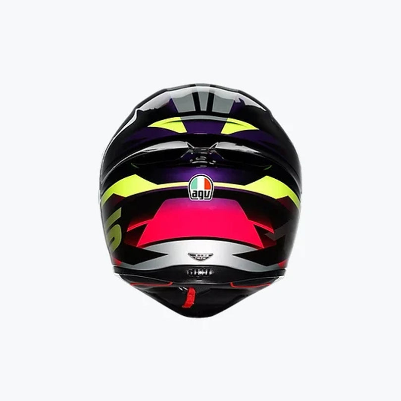 AGV K1 S Fastlap Black/Purple/Pink ISI Helmet