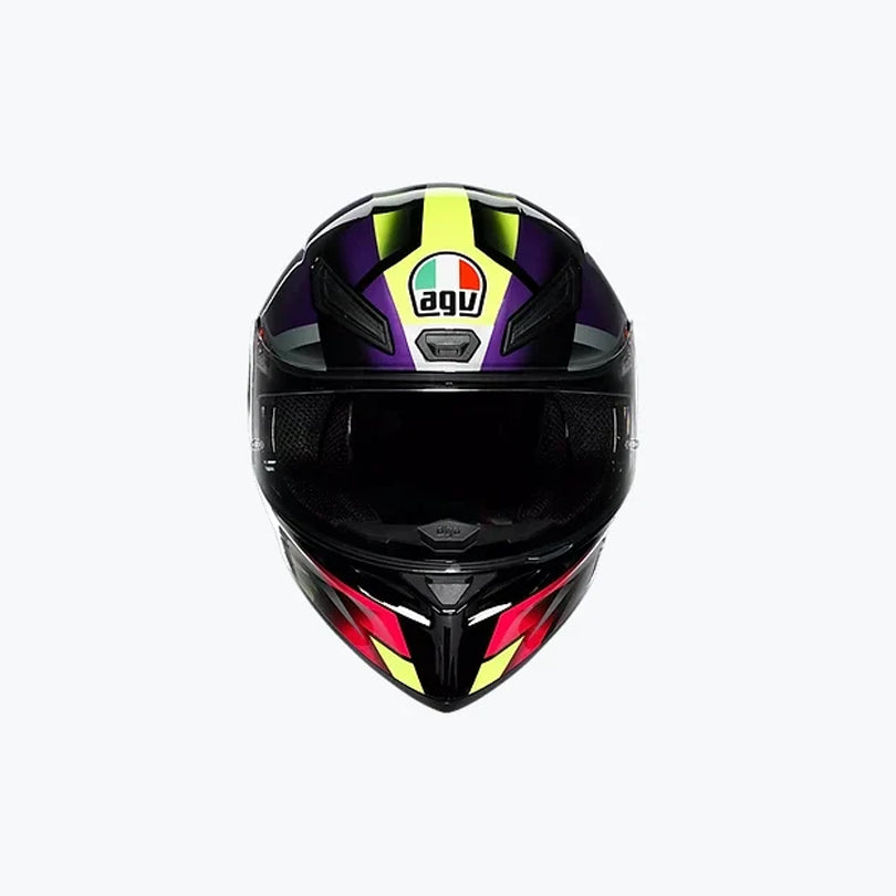 AGV K1 S Fastlap Black/Purple/Pink ISI Helmet