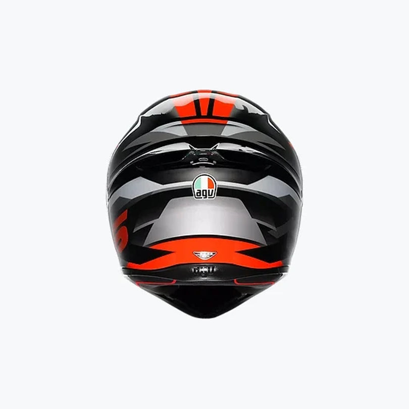 AGV K1 S Fastlap Black/Grey/Red ISI Full Face Helmet
