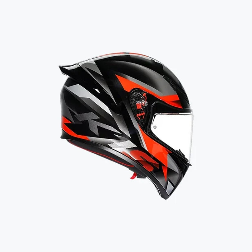 AGV K1 S Fastlap Black/Grey/Red ISI Full Face Helmet