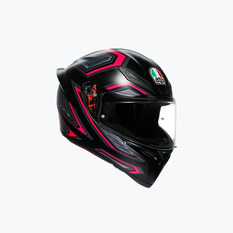 AGV K1 S Sling Matt Black/Pink ISI Full Face Helmet