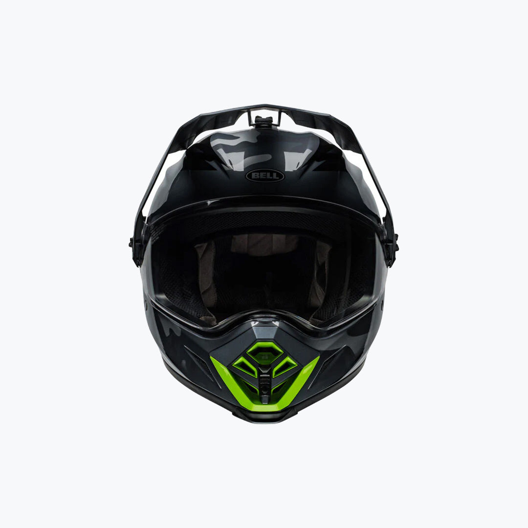 Bell MX-9 Adventure MIPS Alpine Gloss Metallic Gray Camo Helmet