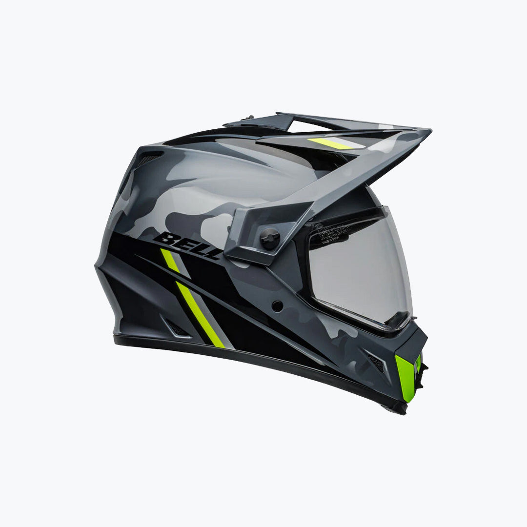 Bell MX-9 Adventure MIPS Alpine Gloss Metallic Gray Camo Helmet