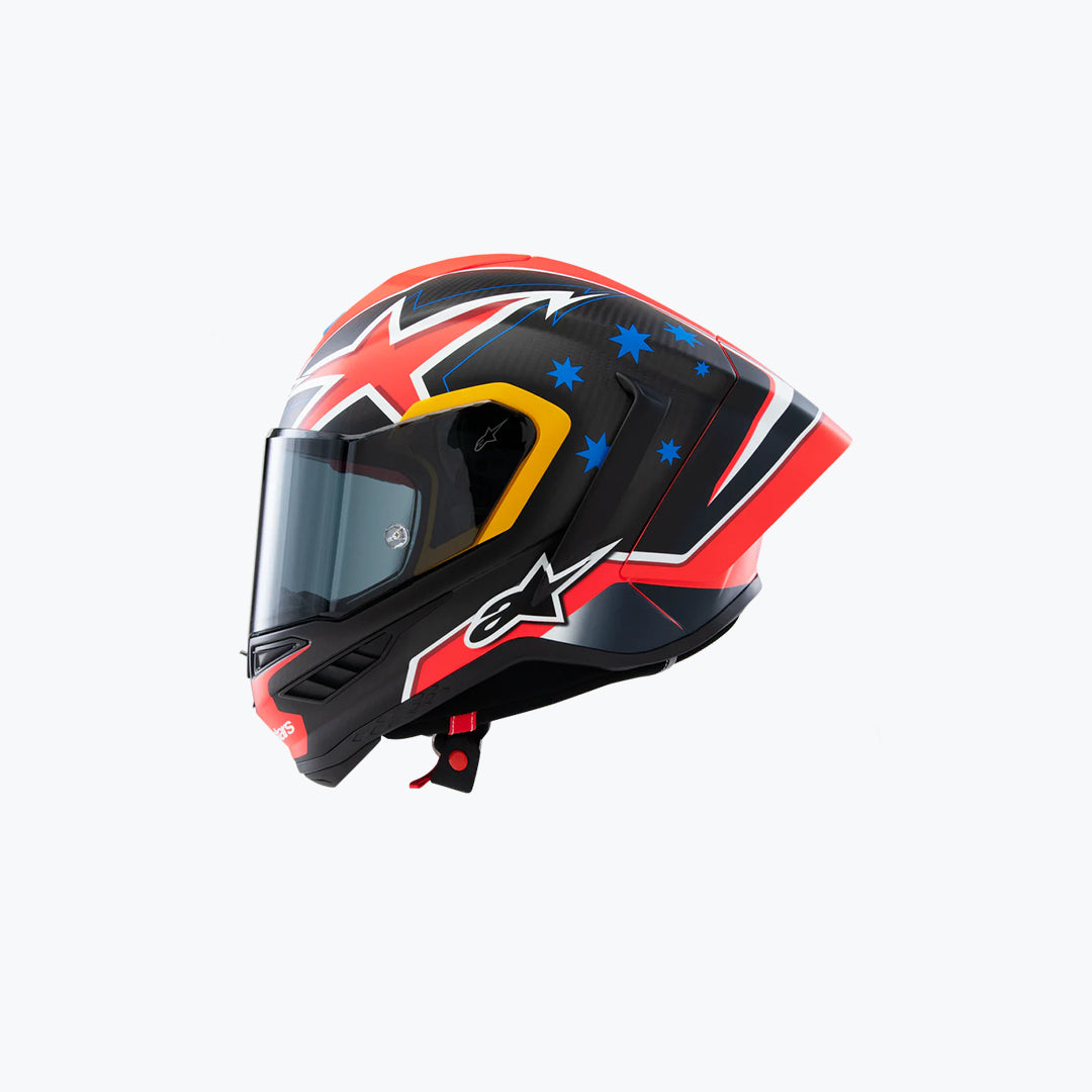 Alpinestars Supertech R10 Miller Carbon Helmet Red