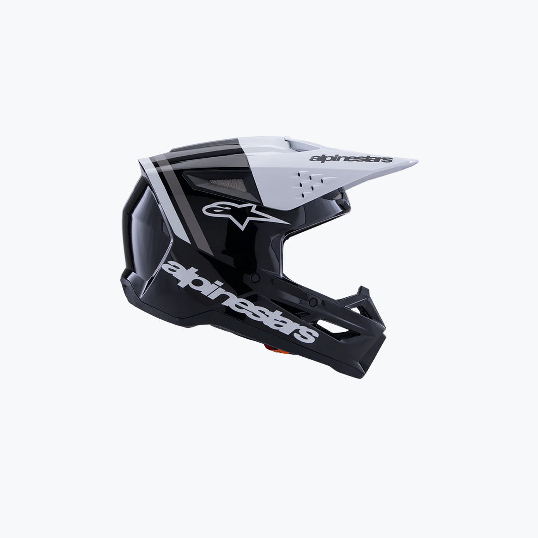 Alpinestars SM3 Radium Helmet Black White Grey