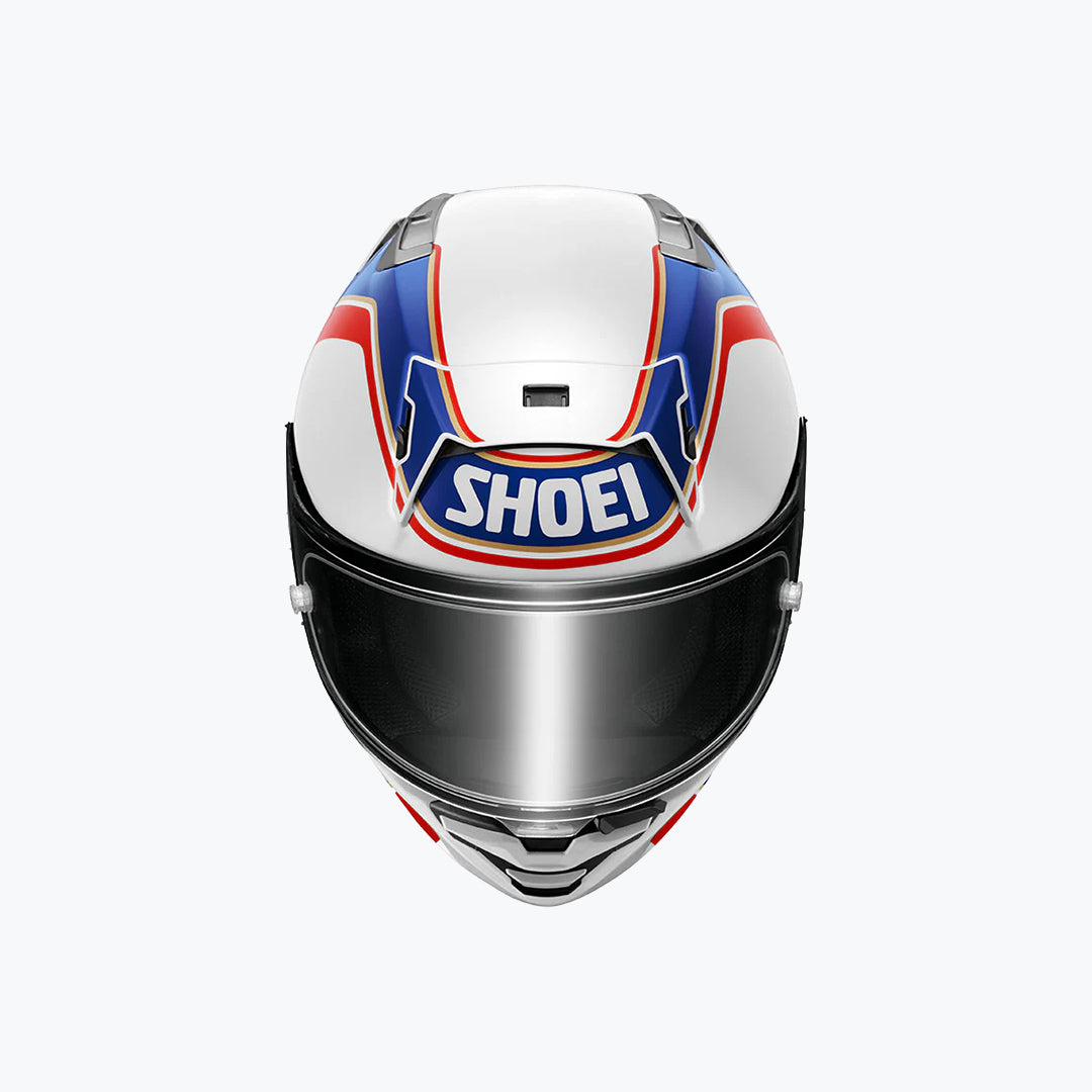 Shoei X-SPR Pro Gardner TC-2 Blue Gold Full Face Helmet Large