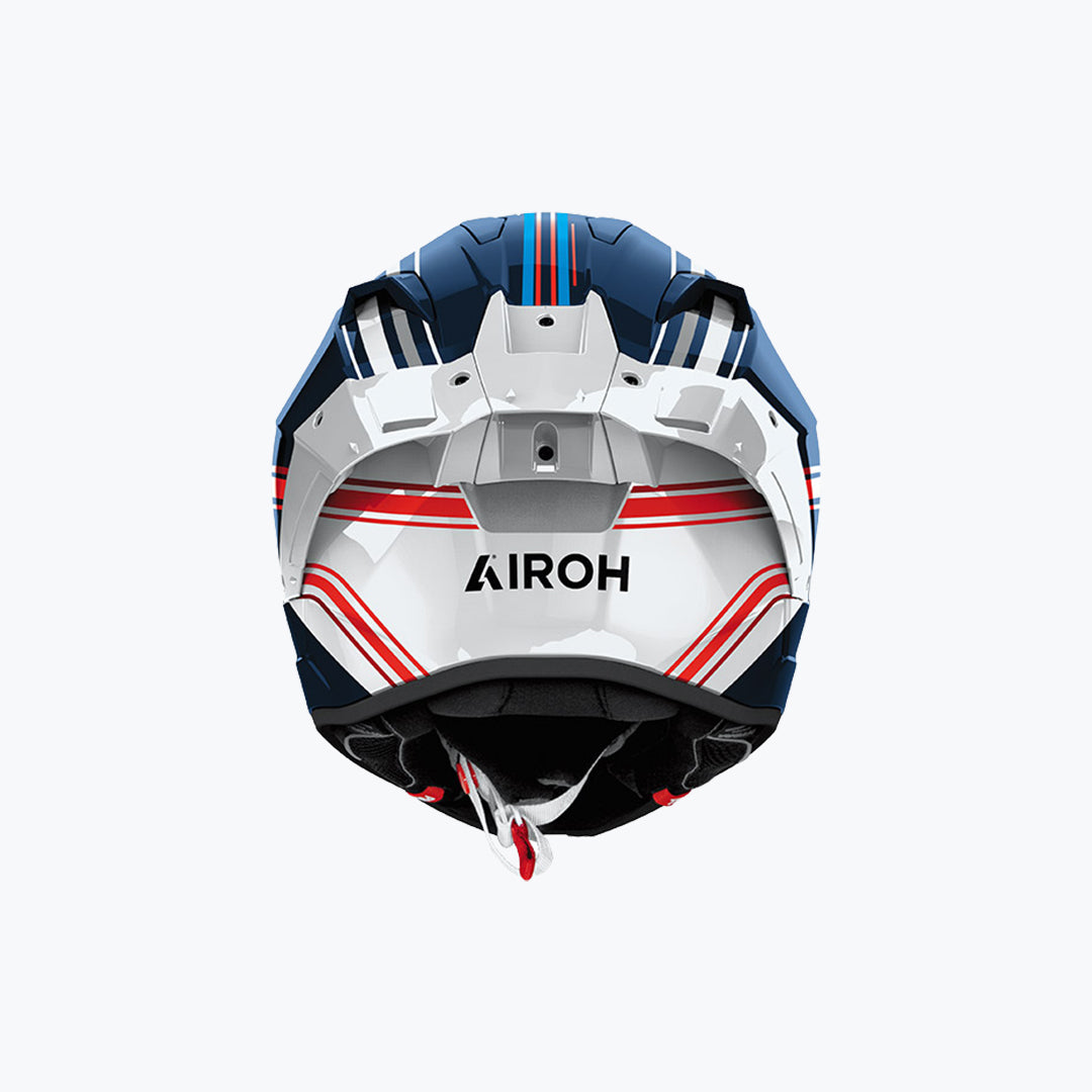 AIROH GP 800 Hurricane Gloss Full Face Helmet