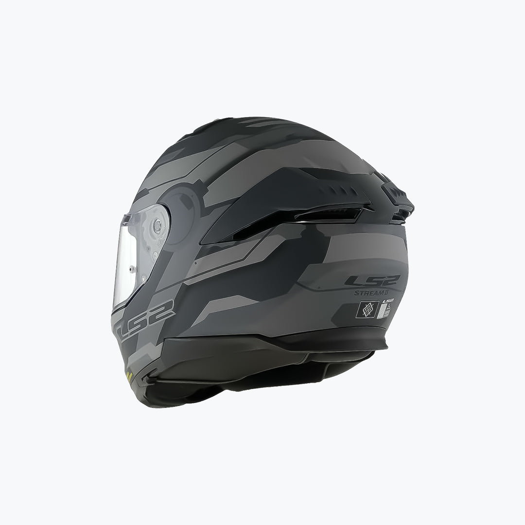 LS2 FF320 Stream II Shadow Full Face Helmet