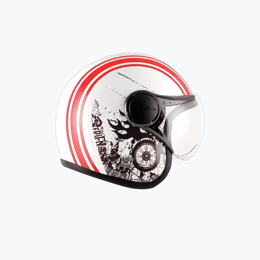 Vega Jet Old School Open Face Helmet