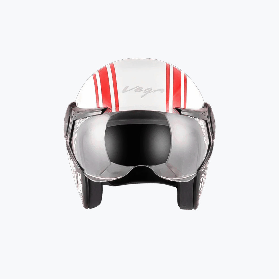 Vega Jet Old School Open Face Helmet