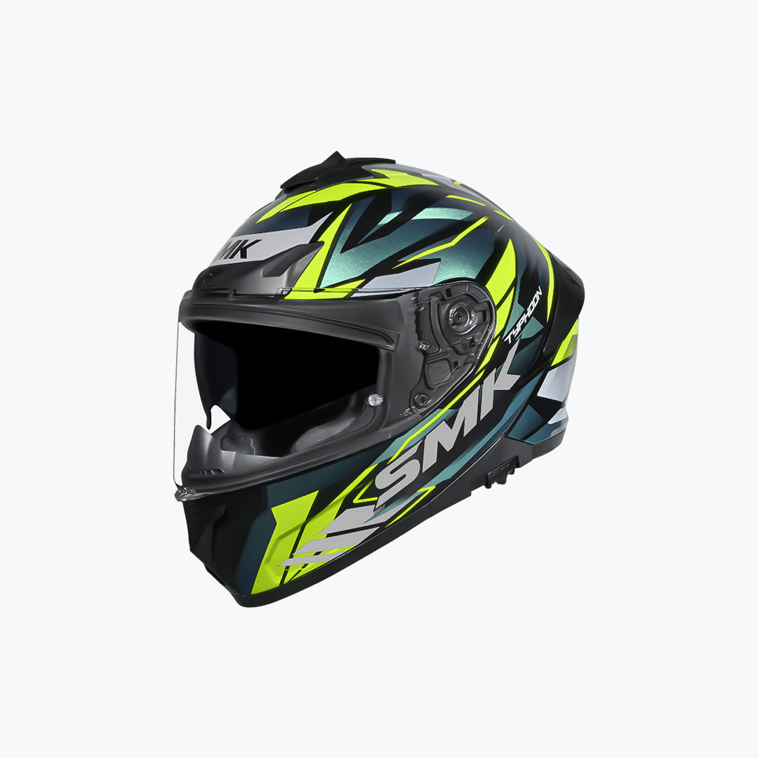 SMK Typhoon Rival GL254C Full Face Motorcycle Helmet