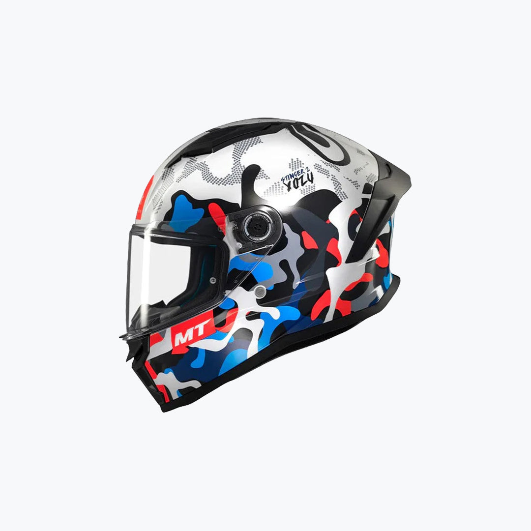 MT Stinger 2 Yozu A7 Gloss Full Face Motorcycle Helmet