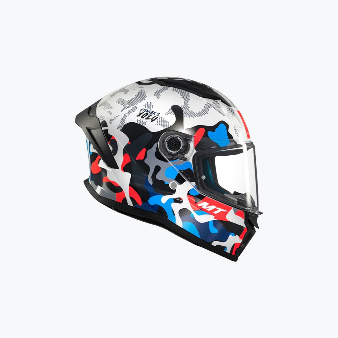 MT Stinger 2 Yozu A7 Gloss Full Face Motorcycle Helmet