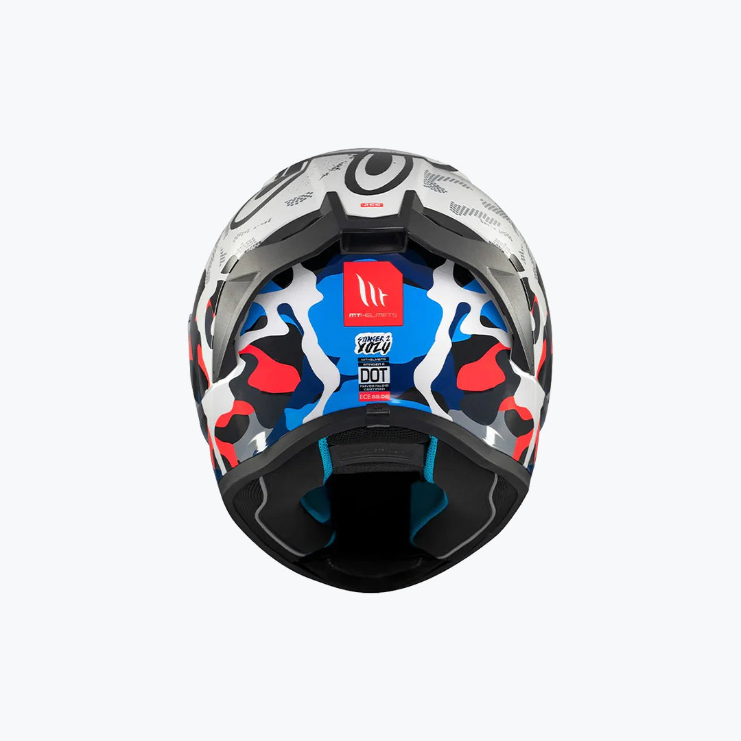 MT Stinger 2 Yozu A7 Gloss Full Face Motorcycle Helmet