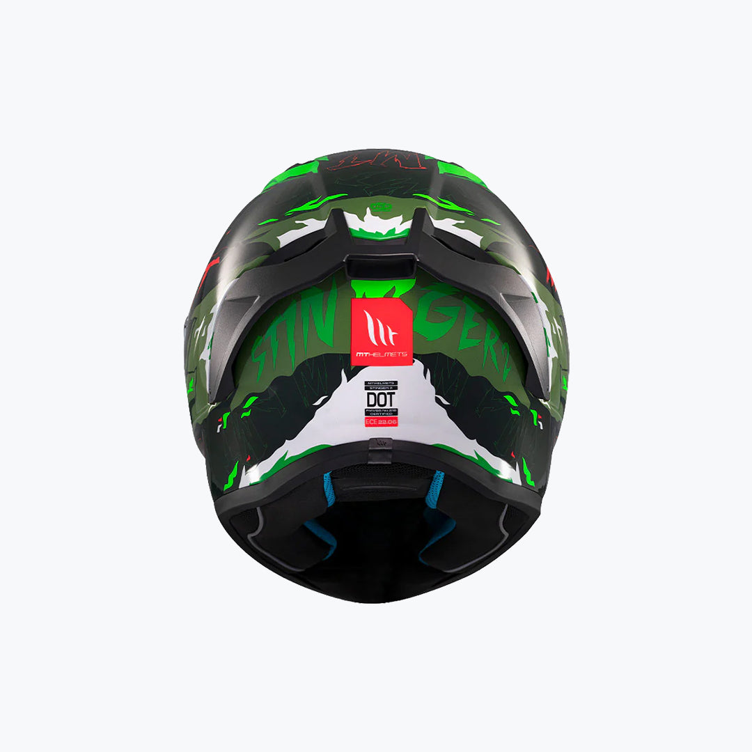MT Stinger 2 Ardent C6 Gloss Full Face Motorcycle Helmet