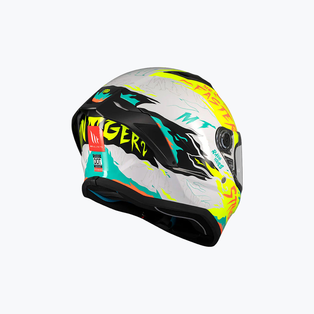 MT Stinger 2 Ardent A3 Gloss Full Face Motorcycle Helmet