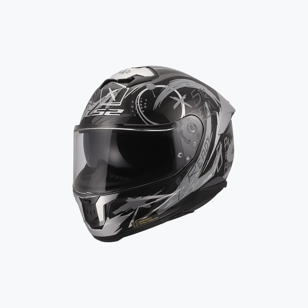 LS2 FF320 Stream II Scratches Full Face Helmet