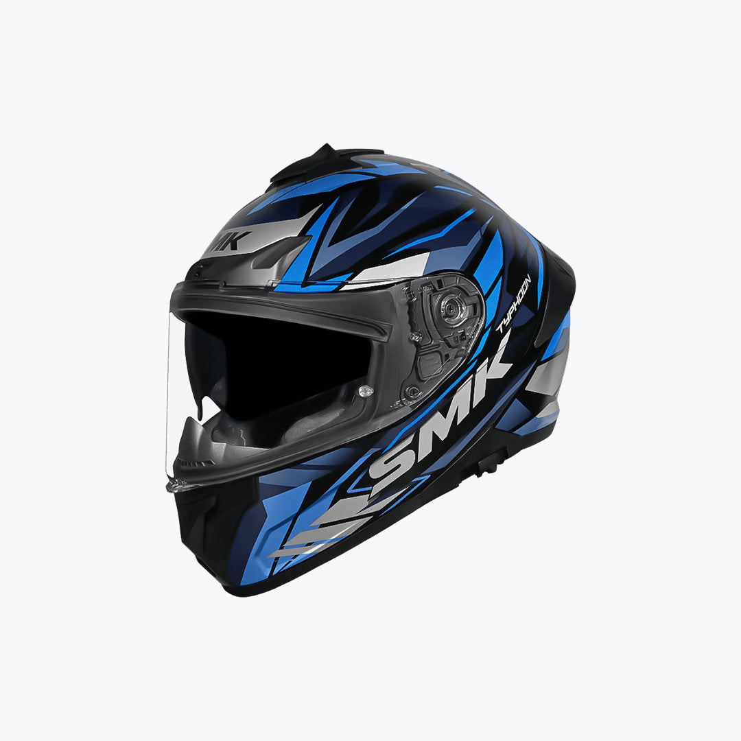 SMK Typhoon Rival GL256 Full Face Motorcycle Helmet