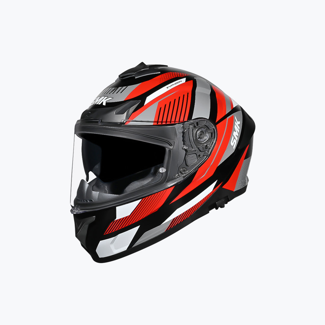 SMK Typhoon Sparko GL236 Full Face Motorcycle Helmet