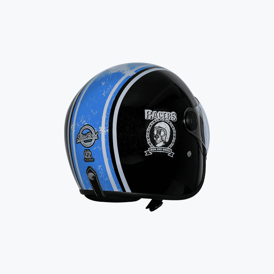 Steelbird SBH-54 Vintage Racers Small Visor Helmet