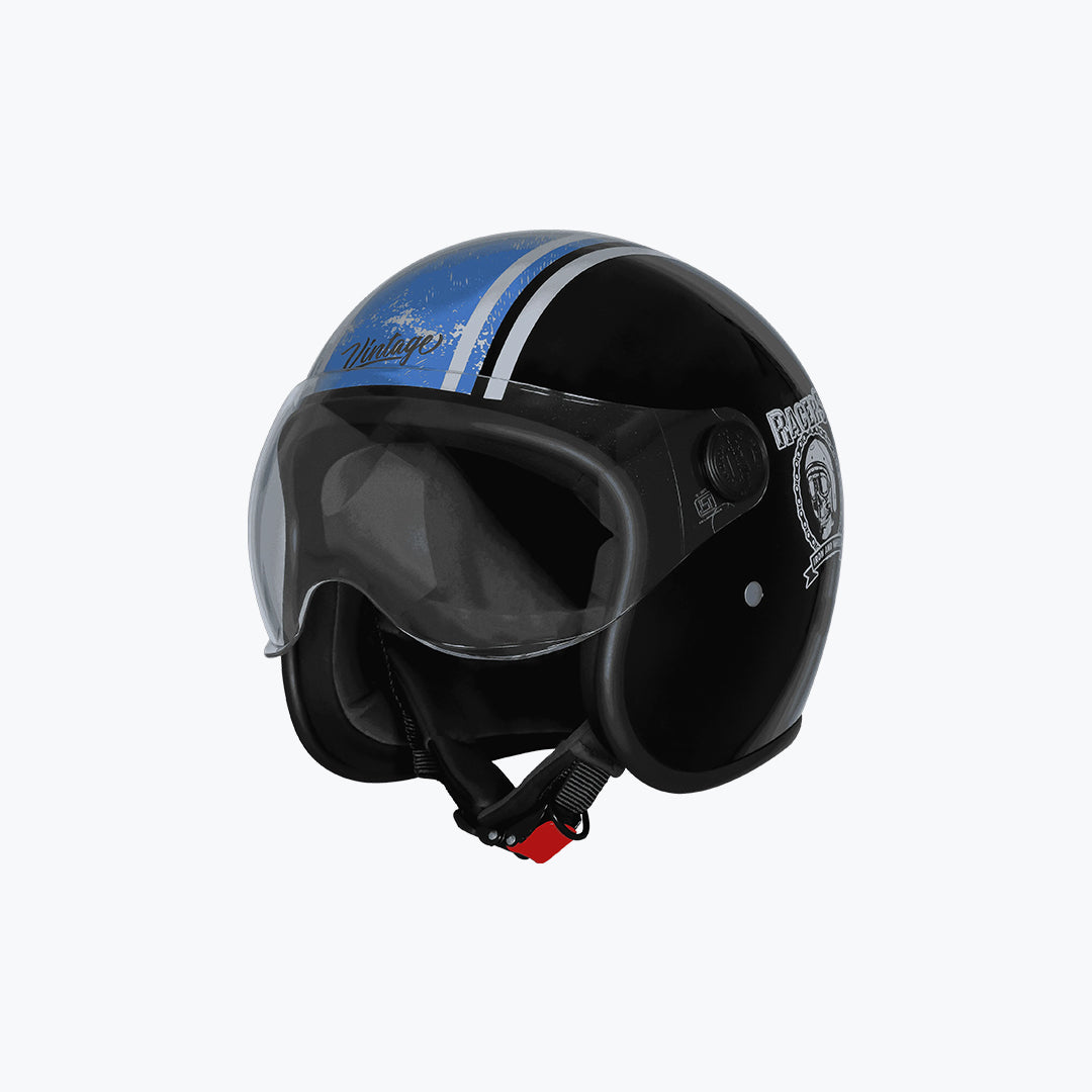 Steelbird SBH-54 Vintage Racers Small Visor Helmet