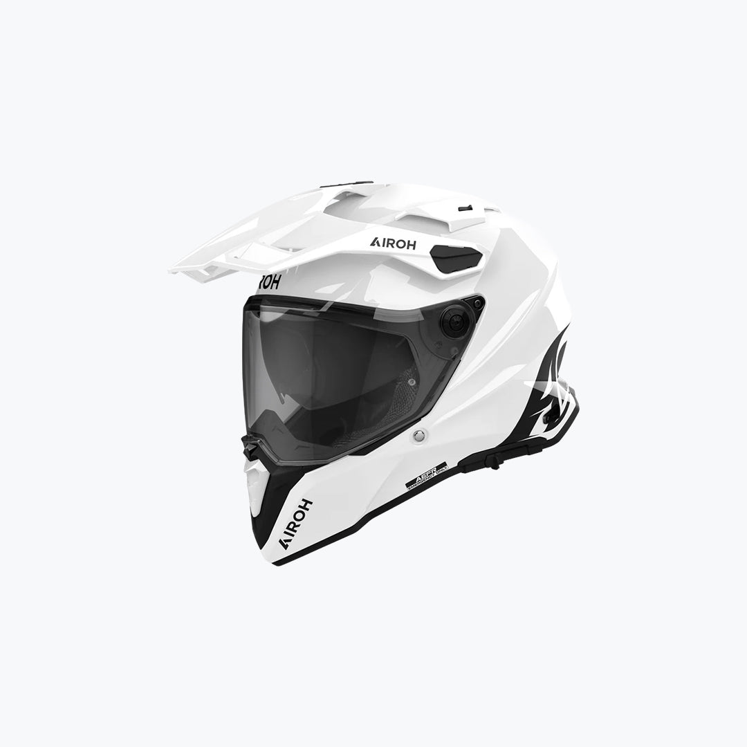 AIROH Commander 2 Color White Gloss Helmet M