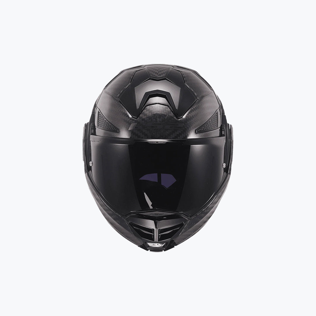 LS2 FF901 Advant X Solid Carbon Modular Helmet