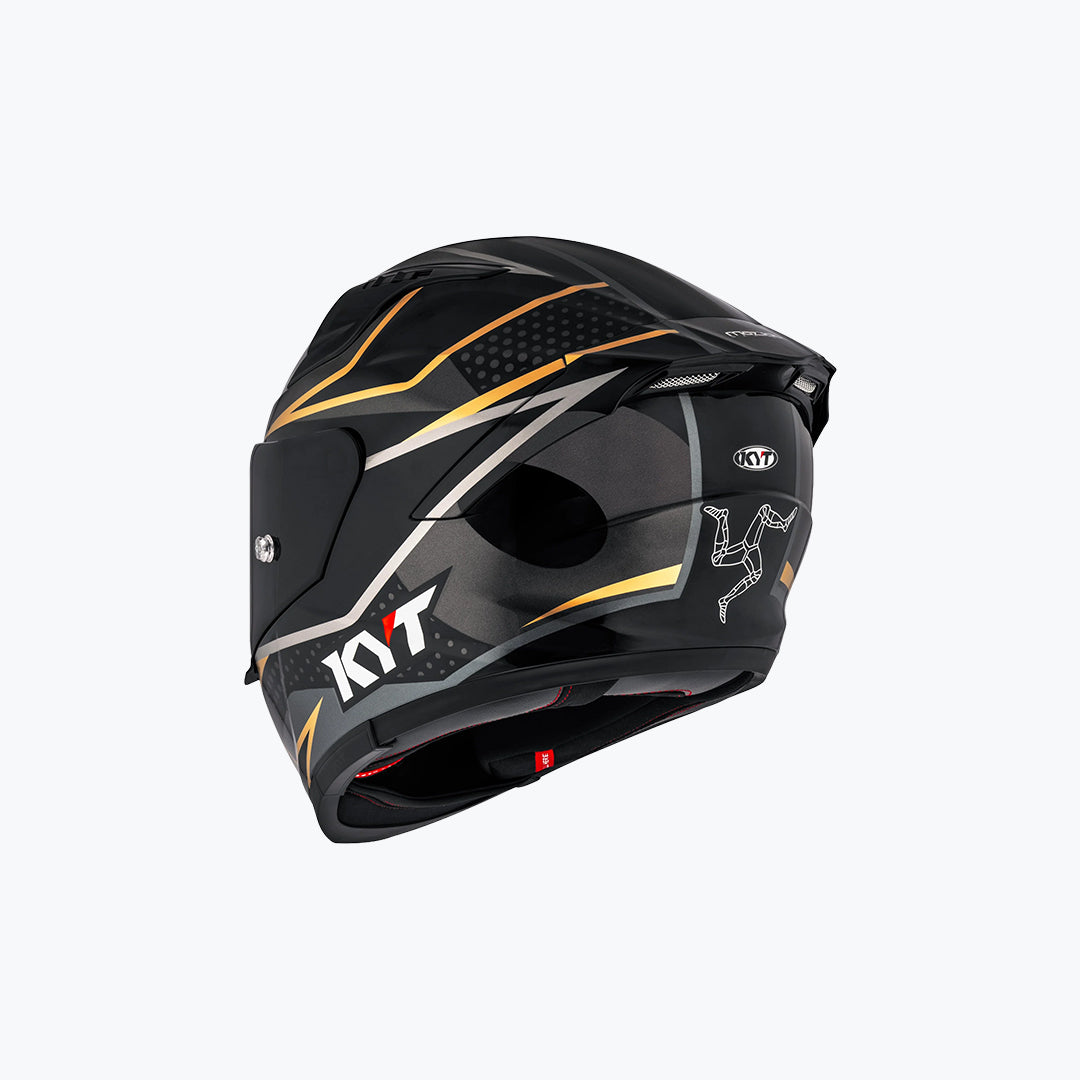 KYT Striker SV Davo Replica Gold Full Face Helmet