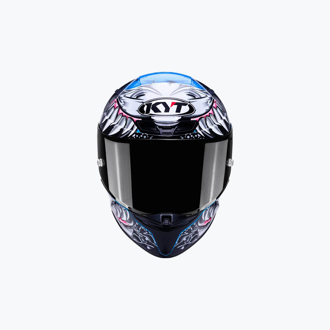 KYT TT Revo Megalodon Gloss Full Face Helmet