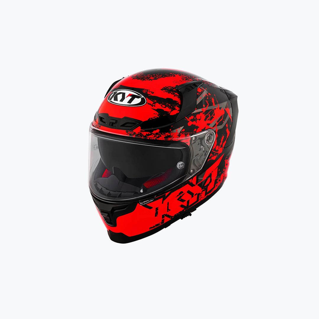 KYT Striker SV Neutron Red Full Face Helmet