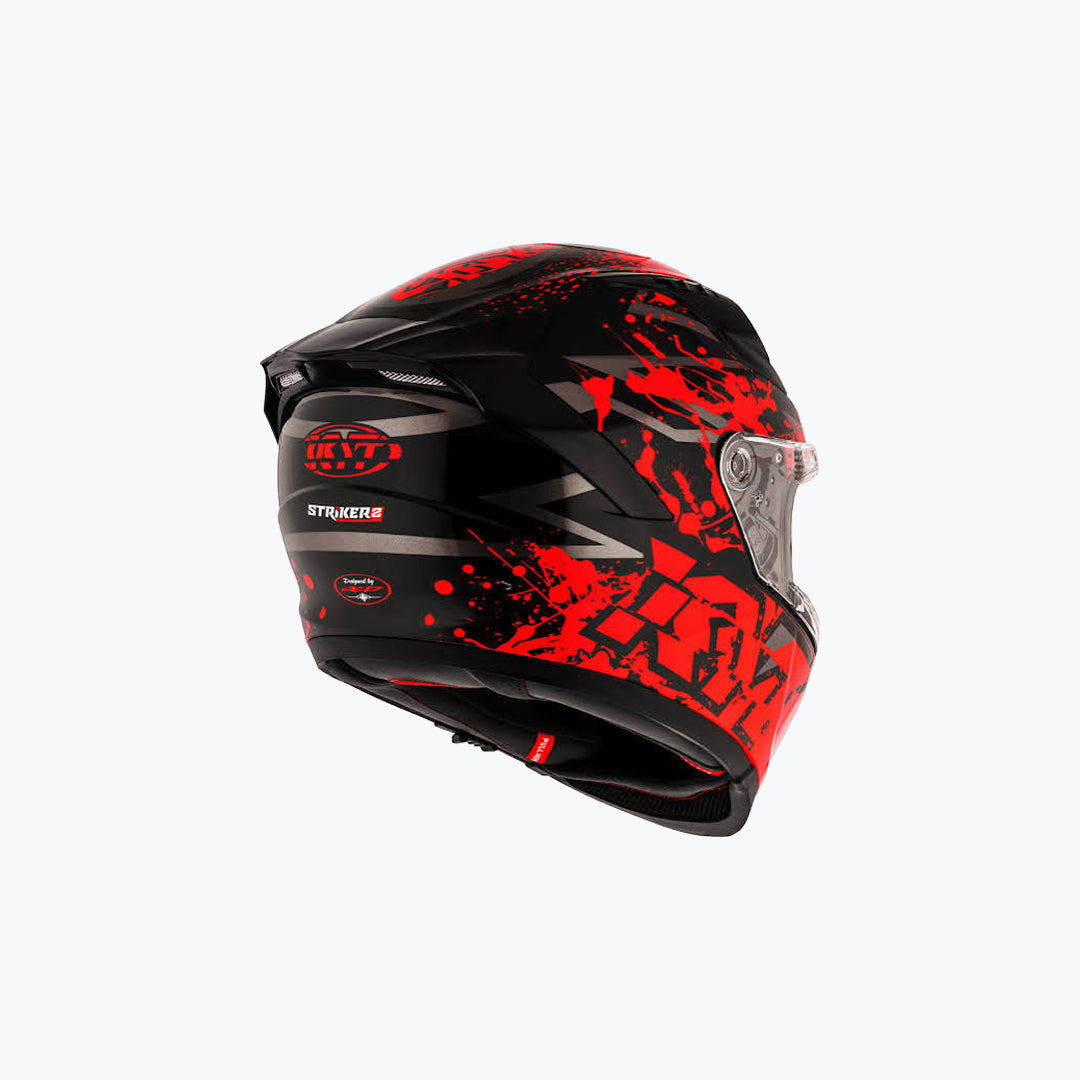 KYT Striker SV Neutron Red Full Face Helmet