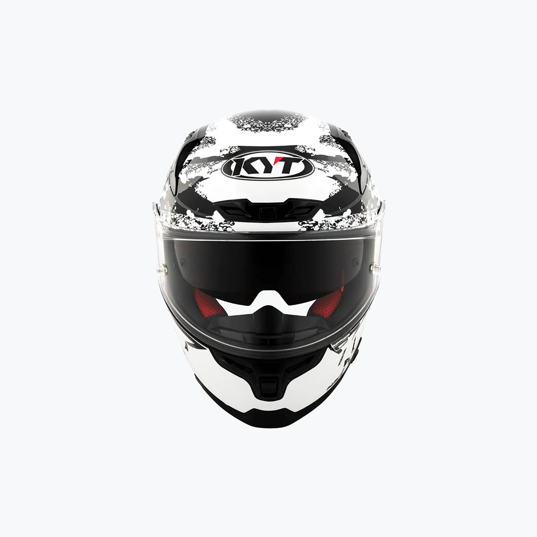 KYT Striker SV Neutron White Full Face Helmet