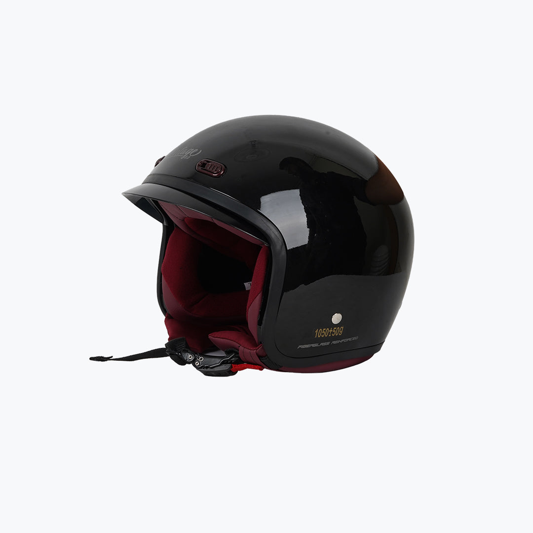 Steelbird SBH-67 Vintage DOT 5.0 Open Face Motorcycle Helmet