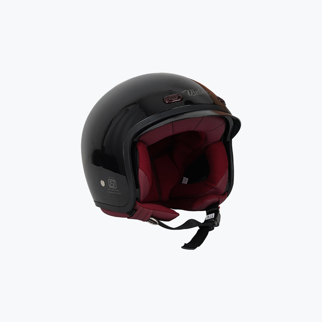 Steelbird SBH-67 Vintage DOT 5.0 Open Face Motorcycle Helmet