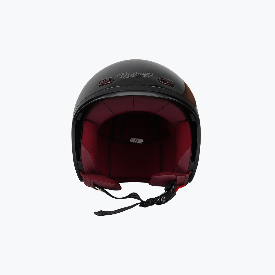 Steelbird SBH-67 Vintage DOT 5.0 Open Face Motorcycle Helmet