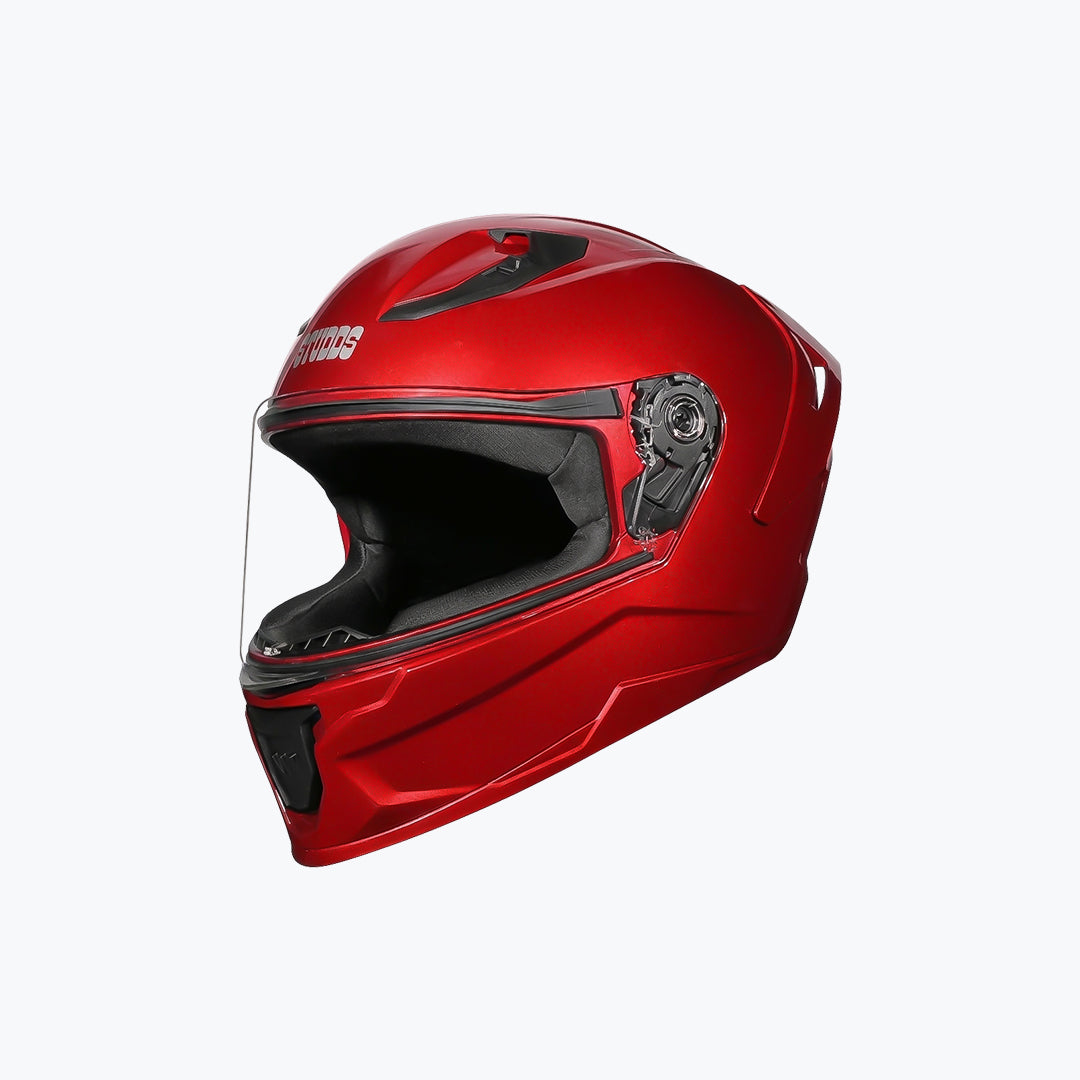 STUDDS Raider Youth Unicolor Full Face Motorcycle Helmet